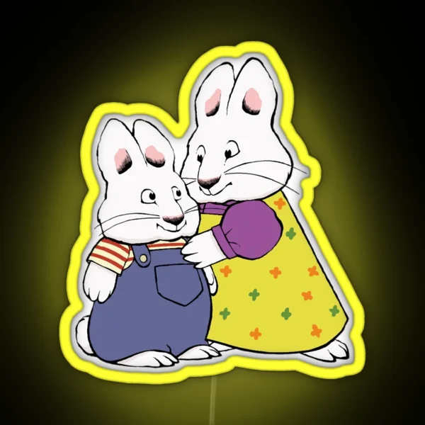 Max And Ruby RGB Neon Sign