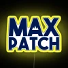 RGB Neon Sign in Yellow - MAX PATCH Design