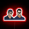 max-verstappen-daniel-ricciardo-neon-sign-day-of-the-dead-formula-1-driver-portrait-rgb-lighting-red-tones