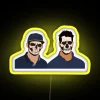 formula 1 max verstappen daniel ricciardo day of dead rgb neon sign yellow