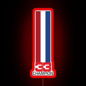 Max Verstappen F1 CHAMPION RGB Neon Sign