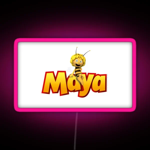 Maya RGB Neon Sign