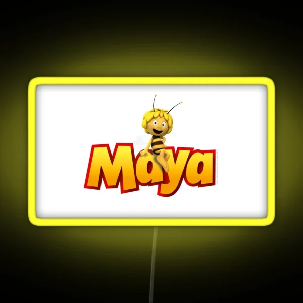Maya RGB Neon Sign