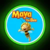 maya-the-bee-and-her-best-friend-having-great-adventures-neon-sign-green