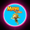 maya-the-bee-and-her-best-friend-adventures-neon-pink-sign