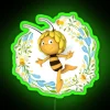 maya-the-bee-best-friend-adventures-smiling-flying-dj-neon-sign-green