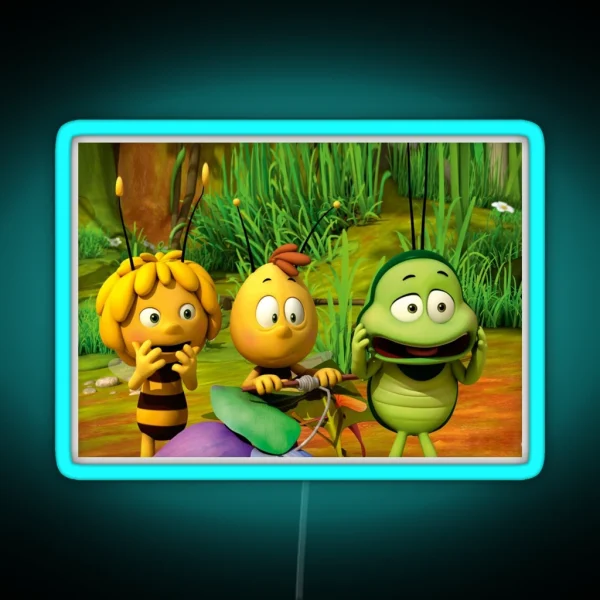Maya The Bee RGB Neon Sign