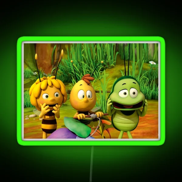 Maya The Bee RGB Neon Sign