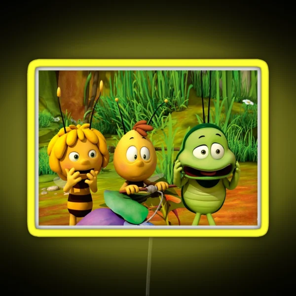 Maya The Bee RGB Neon Sign