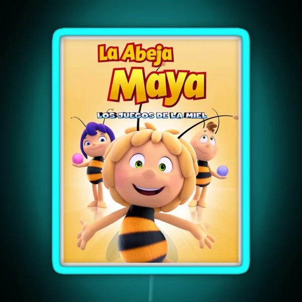 Maya The Bee RGB Neon Sign
