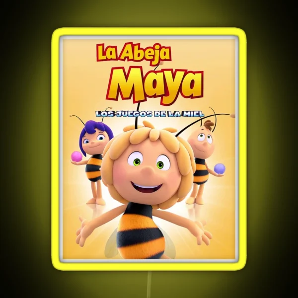 Maya The Bee RGB Neon Sign