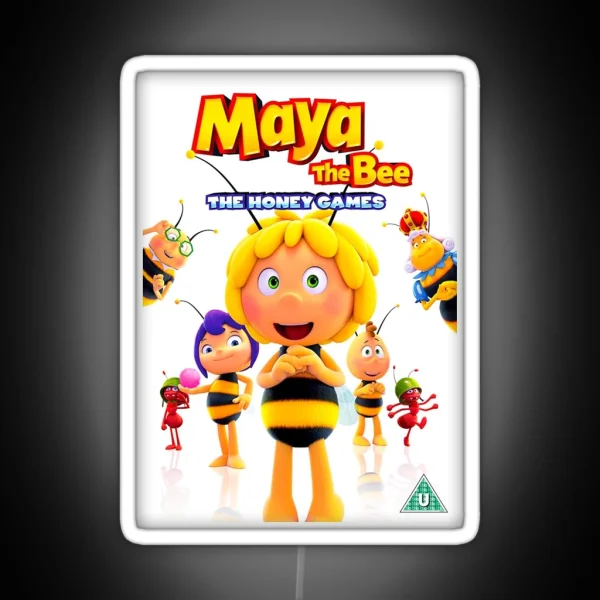 Maya The Bee RGB Neon Sign