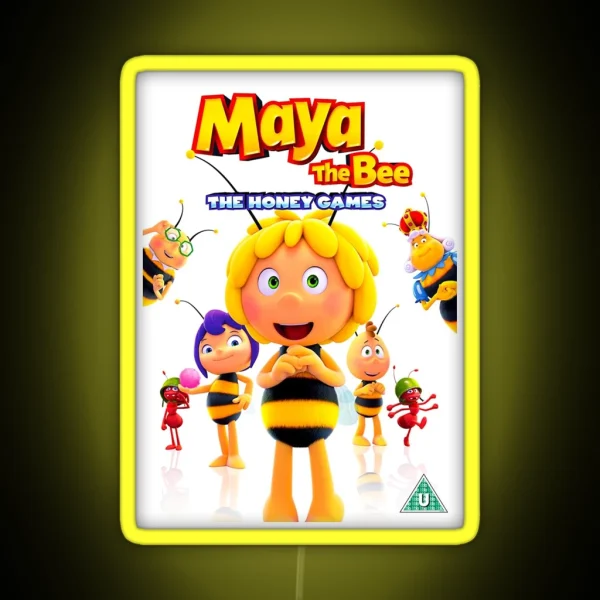Maya The Bee RGB Neon Sign