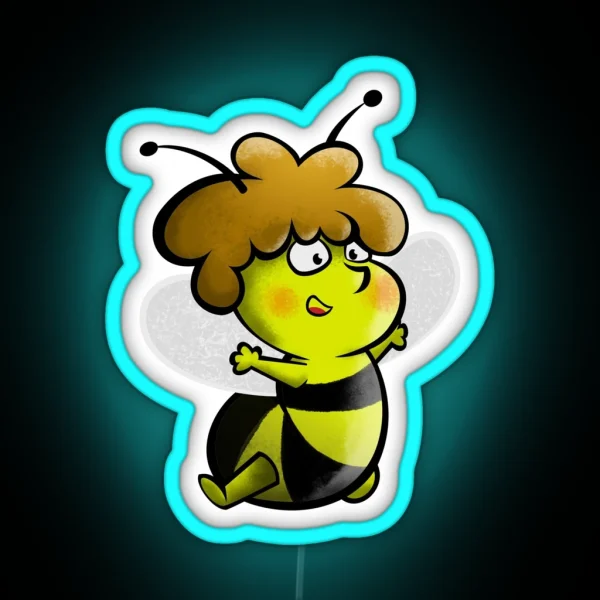 Maya The Bee RGB Neon Sign