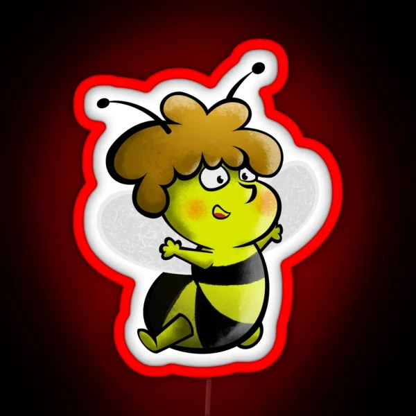Maya The Bee RGB Neon Sign