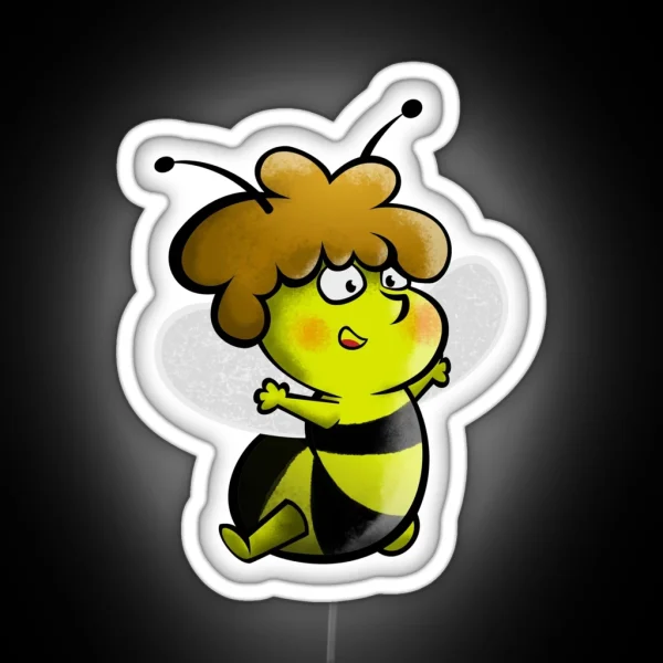 Maya The Bee RGB Neon Sign