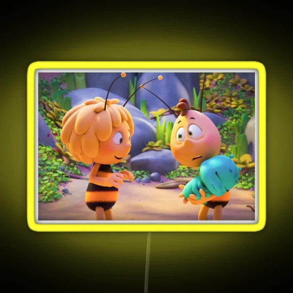Maya The Bee RGB Neon Sign
