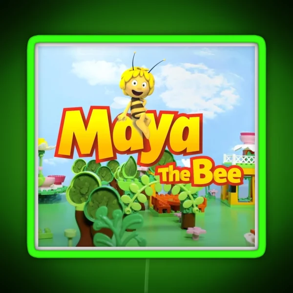 Maya The Bee RGB Neon Sign