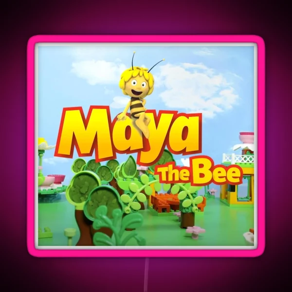 Maya The Bee RGB Neon Sign