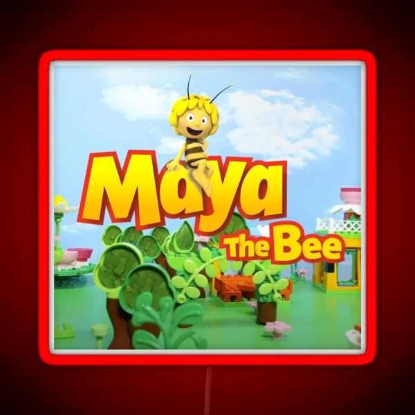 Maya The Bee RGB Neon Sign