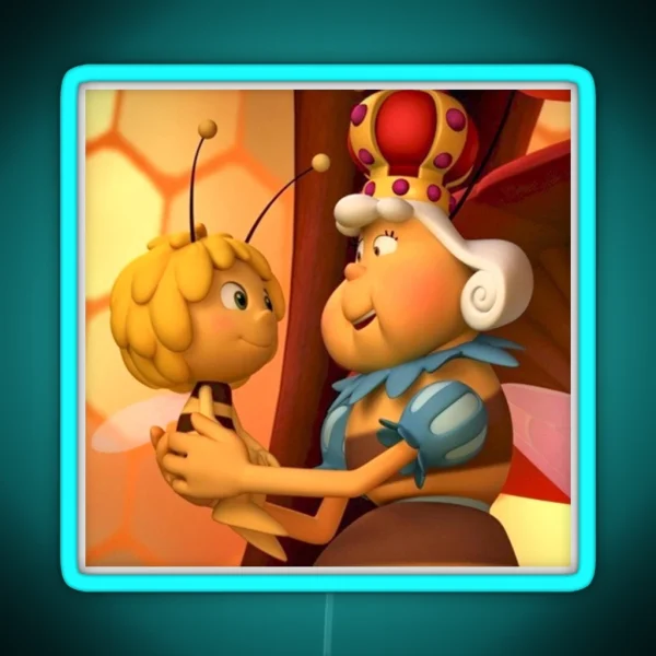 Maya The Bee RGB Neon Sign