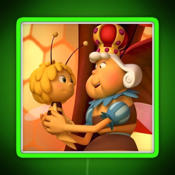 Maya The Bee RGB Neon Sign