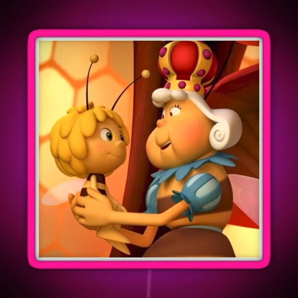 Maya The Bee RGB Neon Sign