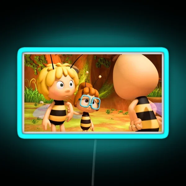 Maya The Bee RGB Neon Sign