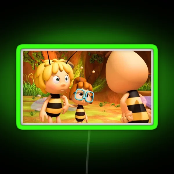 Maya The Bee RGB Neon Sign
