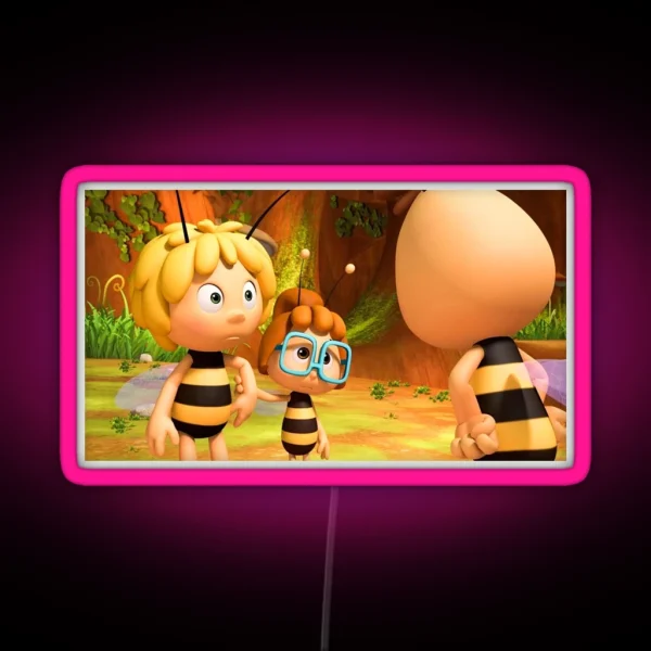 Maya The Bee RGB Neon Sign
