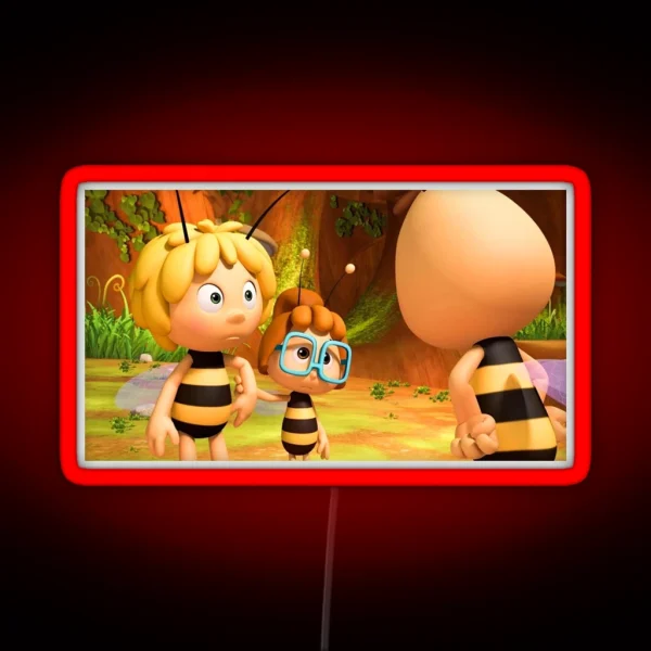 Maya The Bee RGB Neon Sign