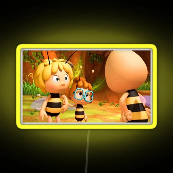 Maya The Bee RGB Neon Sign