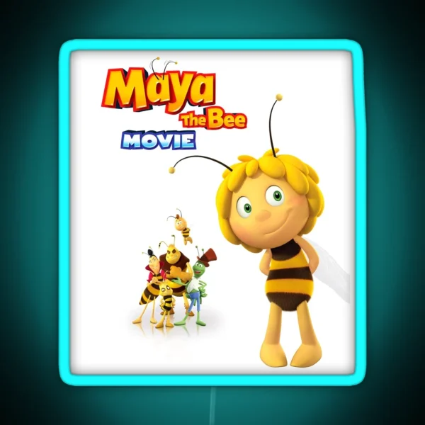 Maya The Bee RGB Neon Sign