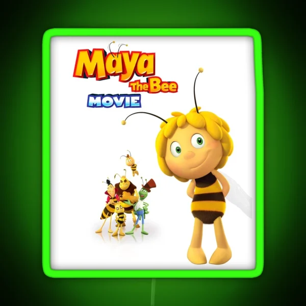Maya The Bee RGB Neon Sign