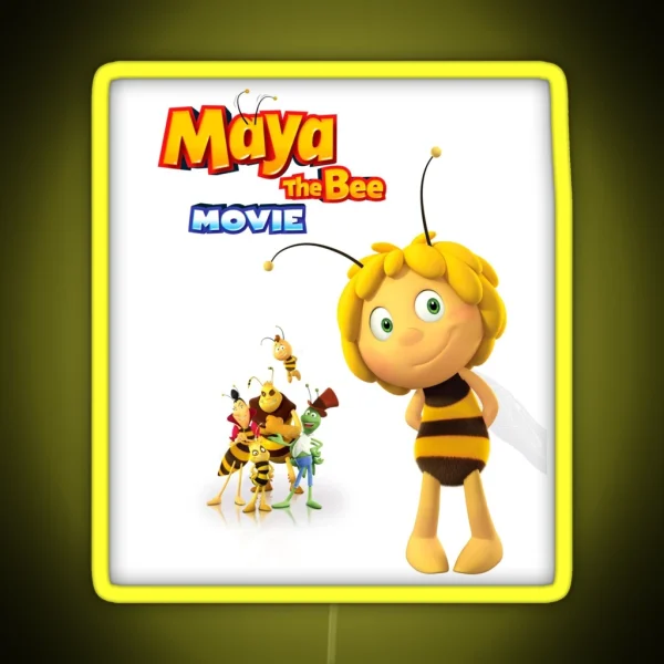 Maya The Bee RGB Neon Sign