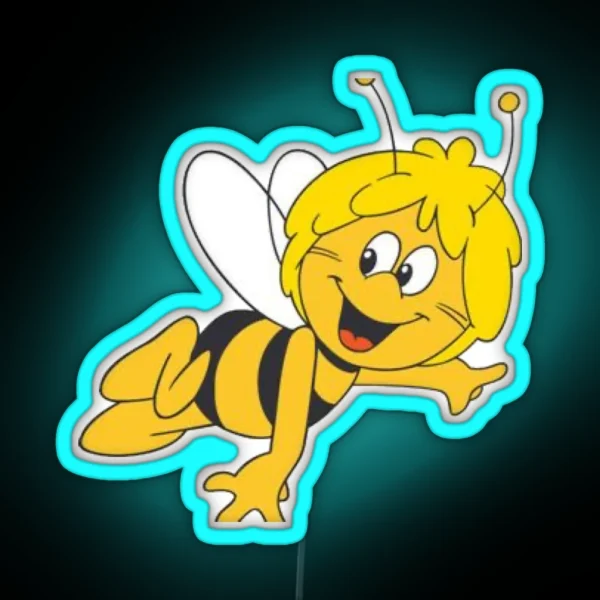 Maya The Bee RGB Neon Sign