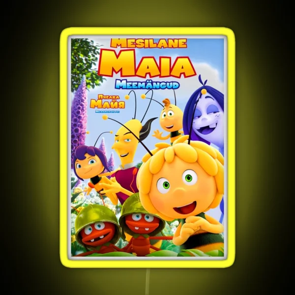 Maya The Bee RGB Neon Sign