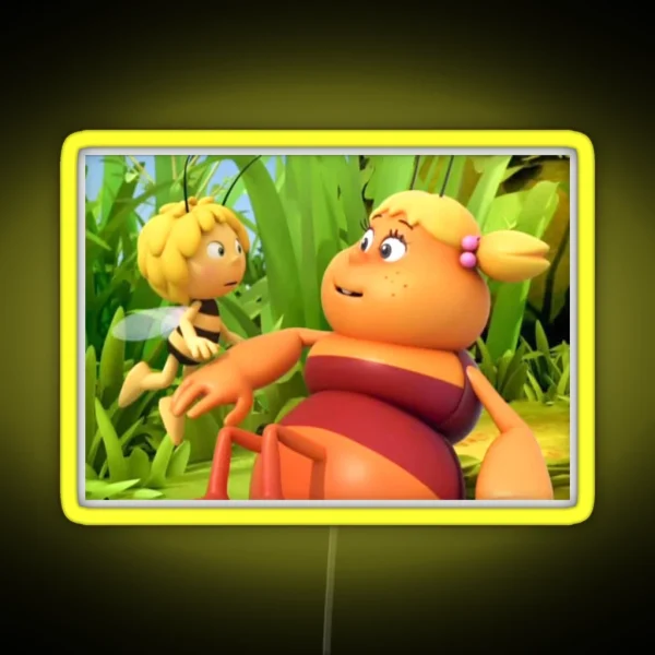 Maya The Bee RGB Neon Sign