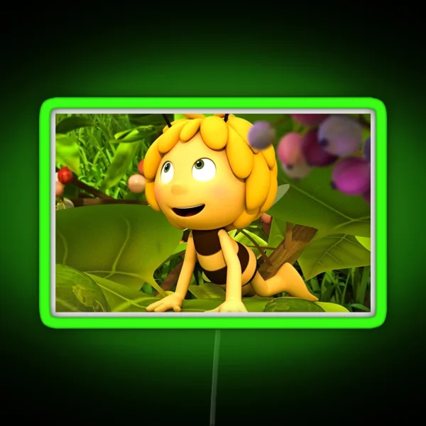 Maya The Bee RGB Neon Sign