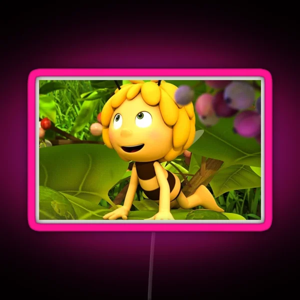 Maya The Bee RGB Neon Sign