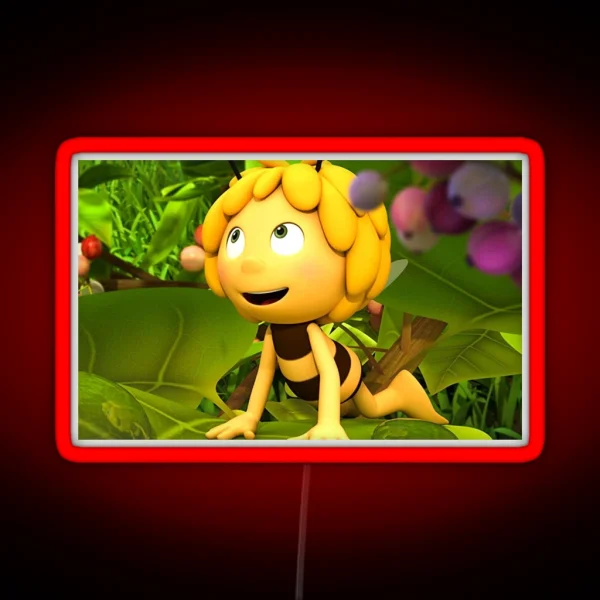 Maya The Bee RGB Neon Sign