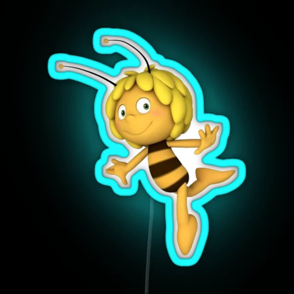 Maya The Bee RGB Neon Sign