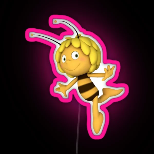 Maya The Bee RGB Neon Sign