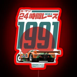 Mazda 787B 30th Le Mans RGB Neon Sign