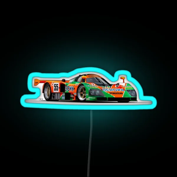 Mazda 787b RGB Neon Sign
