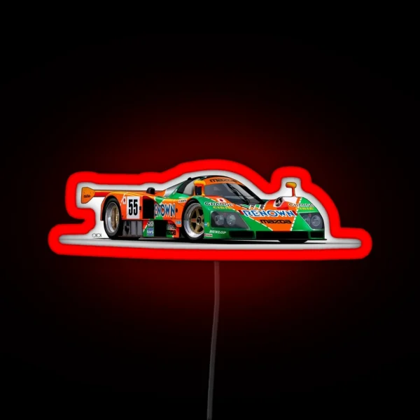 Mazda 787b RGB Neon Sign