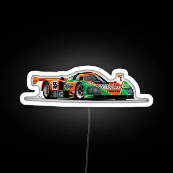 Mazda 787b RGB Neon Sign