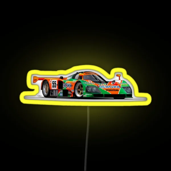 Mazda 787b RGB Neon Sign