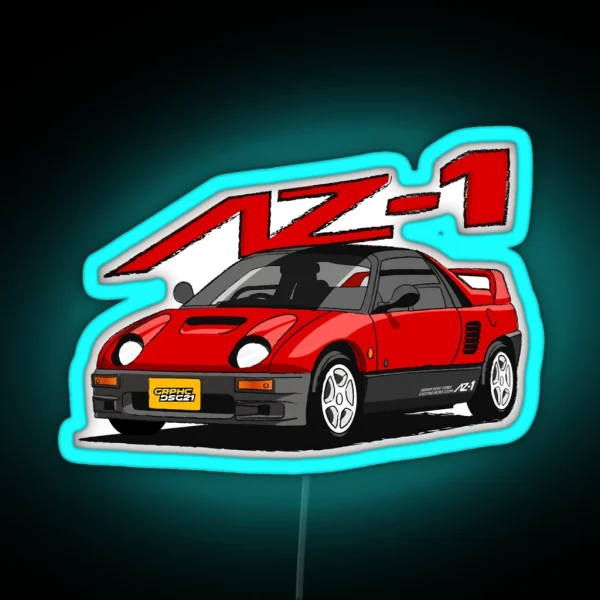 Mazda Autozam Kei Car Japanese Car Jdm 1 RGB Neon Sign