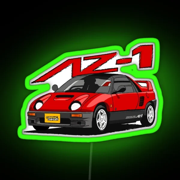 Mazda Autozam Kei Car Japanese Car Jdm 1 RGB Neon Sign